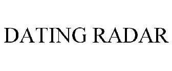 DATING RADAR