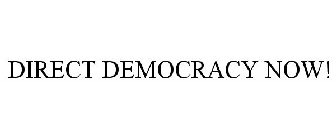 DIRECT DEMOCRACY NOW!