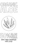 ORGANIC ALOE 50% ALOE VERA ALOE VERA BEVERAGE WITH PULP