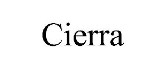 CIERRA