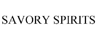 SAVORY SPIRITS