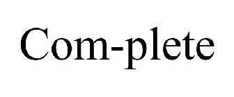 COM-PLETE