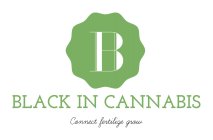 B BLACK IN CANNABIS CONNECT FERTILIZE GROW