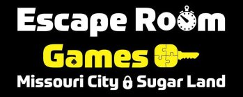 ESCAPE ROOM GAMES MISSOURI CITY SUGAR LAND