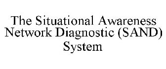 THE SITUATIONAL AWARENESS NETWORK DIAGNOSTIC (SAND) SYSTEM