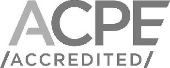 ACPE ACCREDITED