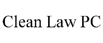 CLEAN LAW PC