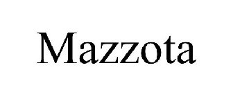 MAZZOTA
