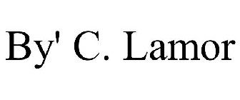 BY' C. LAMOR