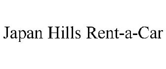 JAPAN HILLS RENT-A-CAR
