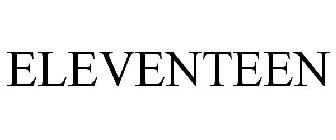 ELEVENTEEN
