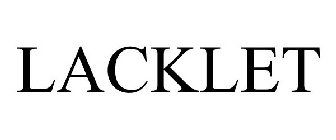 LACKLET