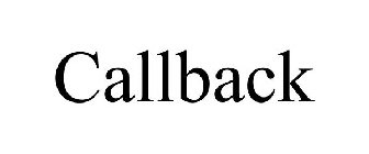 CALLBACK