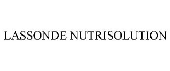 LASSONDE NUTRISOLUTION