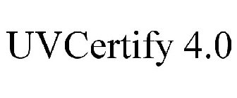 UVCERTIFY 4.0