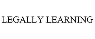 LEGALLY LEARNING