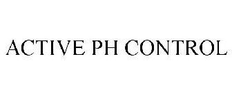 ACTIVE PH CONTROL