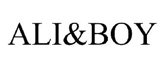 ALI&BOY