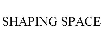 SHAPING SPACE