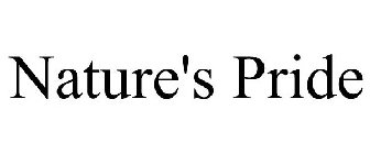 NATURE'S PRIDE