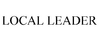 LOCAL LEADER