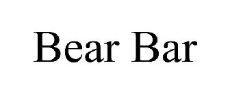 BEAR BAR