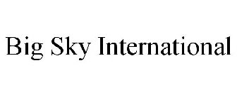 BIG SKY INTERNATIONAL