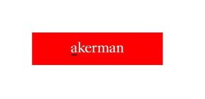 AKERMAN