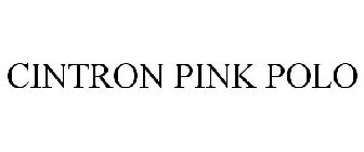 CINTRON PINK POLO