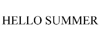 HELLO SUMMER
