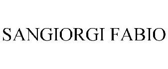 SANGIORGI FABIO