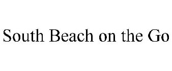 SOUTH BEACH ON THE GO