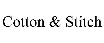 COTTON & STITCH