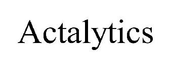 ACTALYTICS