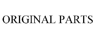 ORIGINAL PARTS