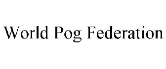 WORLD POG FEDERATION