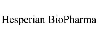 HESPERIAN BIOPHARMA