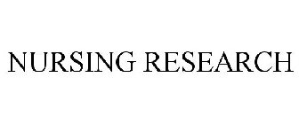 NURSING RESEARCH