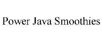 POWER JAVA SMOOTHIES