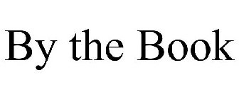 BY THE BOOK