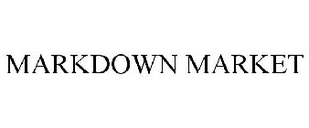 MARKDOWN MARKET