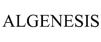 ALGENESIS