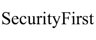 SECURITYFIRST