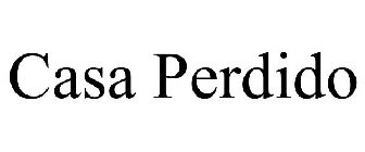CASA PERDIDO