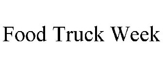 FOOD TRUCK WEEK