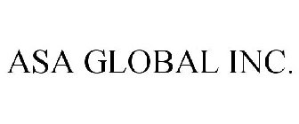ASA GLOBAL INC.