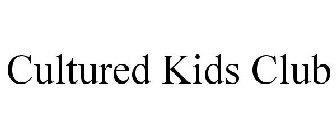 CULTURED KIDS CLUB