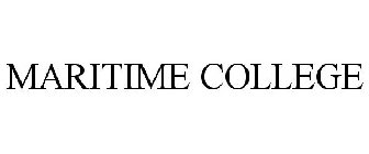 MARITIME COLLEGE