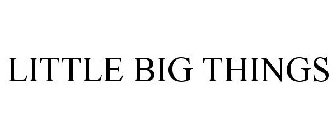 LITTLE BIG THINGS