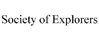 SOCIETY OF EXPLORERS